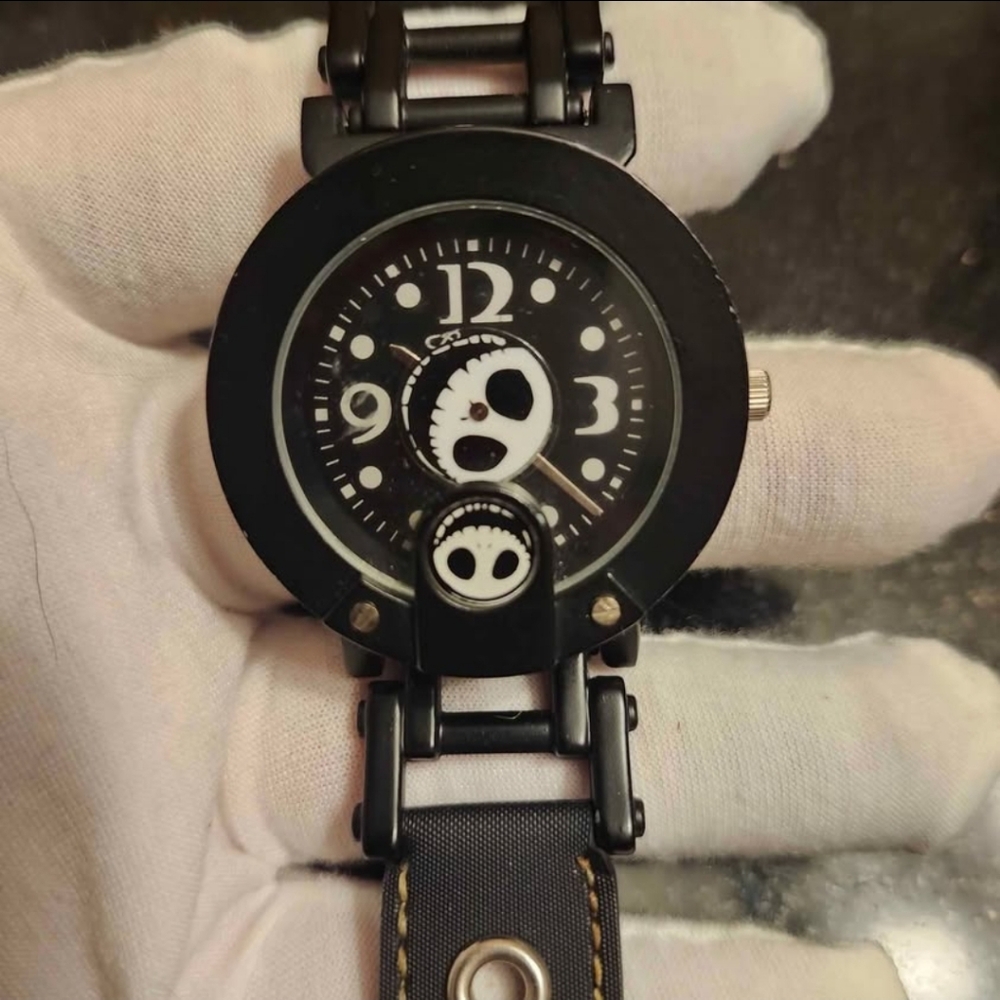 Nightmare Before Christmas Jack Skellington Watch In A Collectors Box
